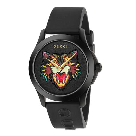 gucci angry cat watch|gucci mystic cat watch.